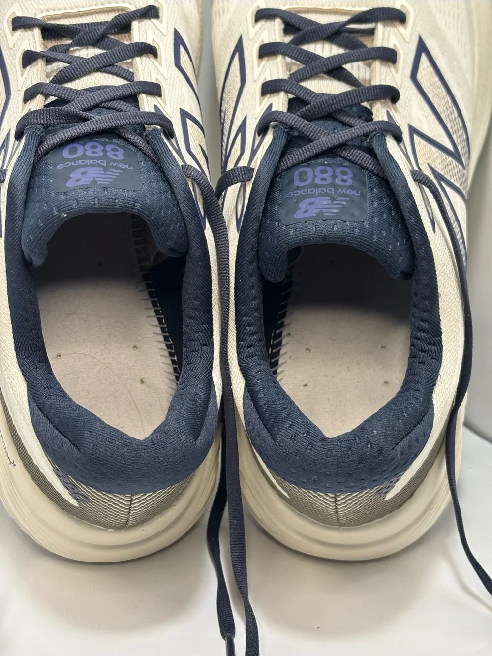 New Balance Fresh Foam X 880v15 Men's Size 13 Linen Navy Running Shoes M880C15